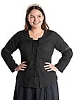 Mittelalterbluse mit Spitze - Emmi 