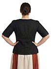 Mittelalterbluse mit Spitze - Sara