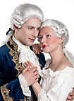 Mozart Barok Pruik Met Vlecht