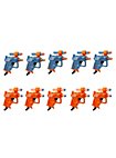 Nerf Elite 2.0 Ace SD-1, 10 Blaster-Pack 