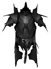 Night Elf Leather Armor with Tassets black 
