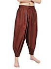 Pantaloni a zampa marroni