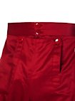 Pantaloni con allacciatura ad effetto bordeaux