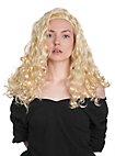 Parrucca capelli lunghi ricci biondi