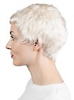 Parrucca corta Ceasar Cut bianca