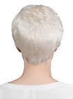 Parrucca corta Ceasar Cut bianca