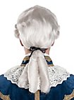 Peluca Barroca Mozart Con Coleta