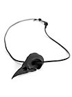 Pendentif crâne de corbeau avec bracelet en cuir
