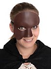 Phantom braun Venezianische Ledermaske