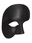 Phantom schwarz Venezianische Ledermaske
