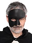 Phantom schwarz Venezianische Ledermaske