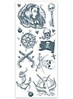 Pirat Klebe-Tattoo Set