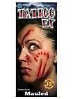 Raubtier-Attacke Klebe-Tattoo