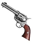 Revólver - Colt Peacemaker 1873, Plateado