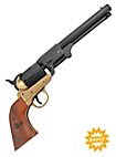 Revolver - Konføderation 1860 (Messingfarvet) Pyntvåben
