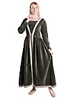 Robe en velours avec bordure 2124N