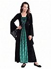Robe médiévale en velours - Circé