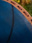 Rundschild 75cm - Gastir, blau Larpwaffe