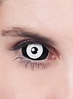 Sclera schwarz-weiß Kontaktlinsen