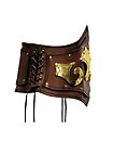 Serre-taille d'Amazone marron