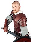 Set completo di armatura in pelle - Mercenario