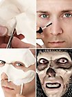 Skelet Halfmasker Van Latex Met Mastix