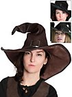 Sombrero de Bruja de Cuero - Wicca