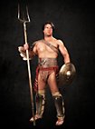Spartacus Dreizack Crixus