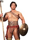 Spartacus Schild aus Stahl