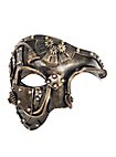 Steampunk Mezza Maschera Umanoide