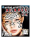 Tatuaggio faccia di leopardo