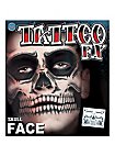 Tatuaje Adhesivo Facial De Calavera