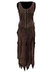 Tenue de voleuse de grand chemin en cuir noir