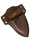Throwing dagger with sheath - Kunai, brown, Larp weapon