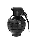 Toy hand grenade black - LARP grenade dummy