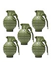 Toy hand grenade green - LARP grenade dummy