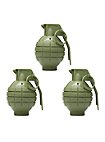 Toy hand grenade green - LARP grenade dummy