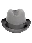 Trilby Hat – Grey Wool Felt “Winston”