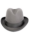 Trilby Hat – Grey Wool Felt “Winston”
