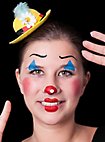 Trucco acqua - rosso ciliegia