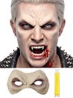 Vampir Maske aus Latex zum Ankleben
