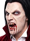 Vampirmaske, geschminkt zum Ankleben aus Latex