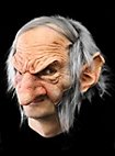 Vecchio Goblin Maschera senza mento