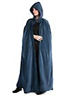 Velvet hooded cloak