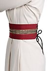 Versierde Stoffen Riem - Jeanne
