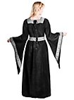 Vestito in velluto medievale con bordo - Niobe