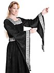 Vestito in velluto medievale con bordo - Niobe
