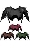 Warlord Shoulder Guards black 