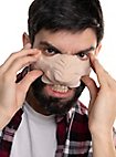 Werwolfschnauze Latexapplikation