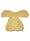Wild cat mask made of latex to stick on
